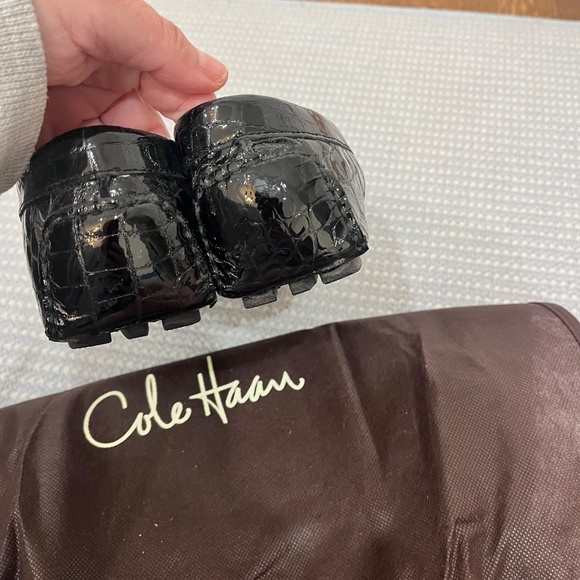 Cole Haan Crocodile Driving Mocs - Picture 2 of 4